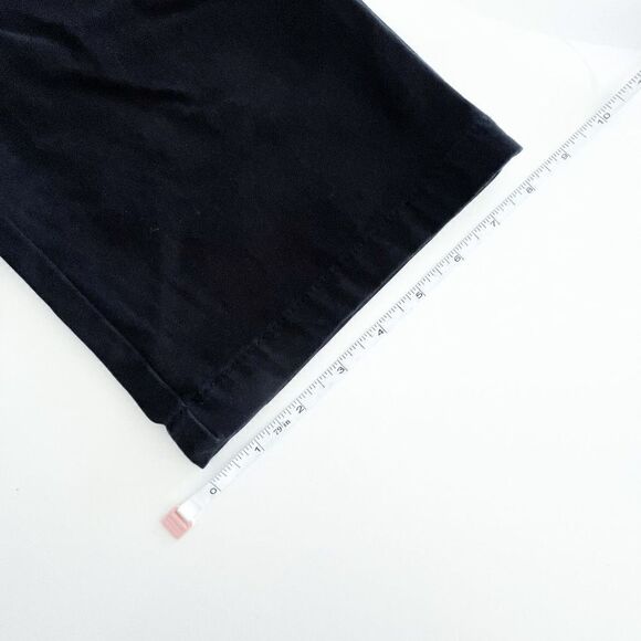 Calvin Klein Mens High Rise Straight Leg Chino Black Pants Size 36 - Picture 6 of 9